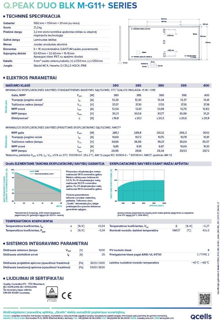 14,82 kW saulės elektrinė QCells 380 (pilnai juoda) - Image 14